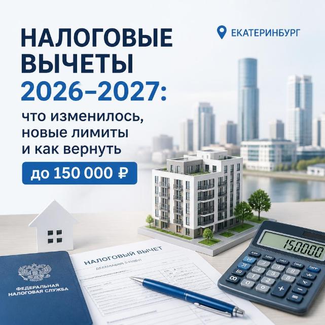 Налоговые вычеты 2026-2027: что изменилось, новые лимиты и как вернуть до 150 000 ₽